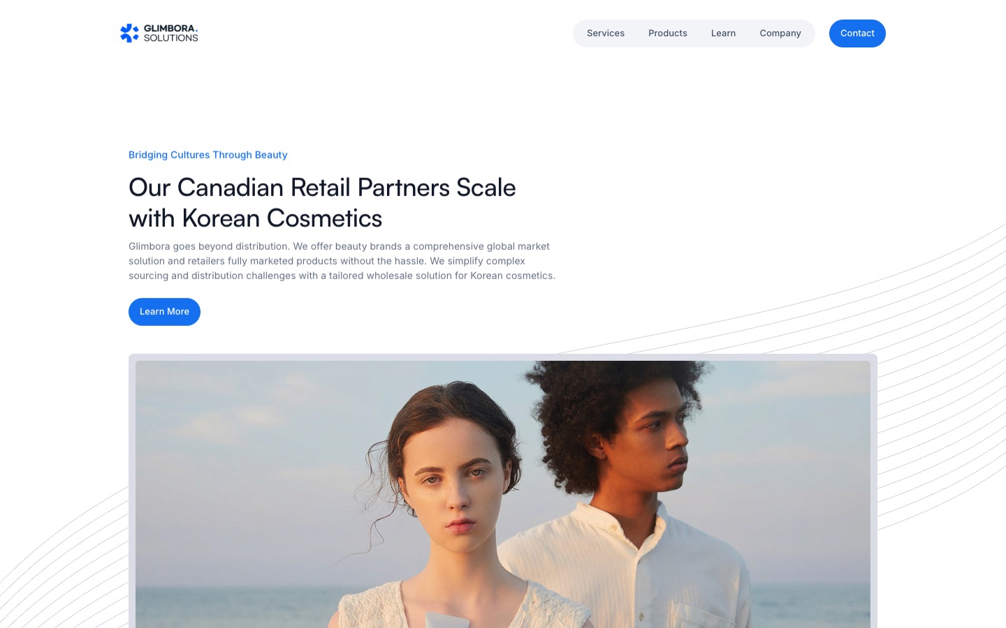 Glimbora homepage
